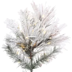 7.5' Flocked Atka Pine 3Mm 950Ww, K171176Led, Vickerman