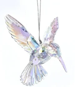 Acrylic Hummingbird Ornament