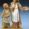 Ava & Lea Shepherdess And Child 5", Fontanini, 57523