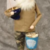 Beach Santa With Sailboat Christmas Town Exclusive, Byers Choice, Znau171