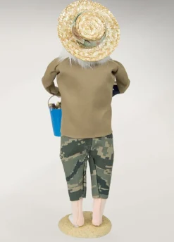 Beach Santa With Sailboat Christmas Town Exclusive, Byers Choice, Znau171