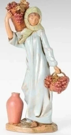 Bethany With Grapes 12", Fontanini, 54905