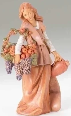 Bethany Woman With Grapes 5", Fontanini, 57526