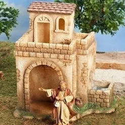 Bethlehem Inn With Working Fountain, 5" Fontanini, 55585