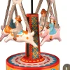 Carousel With Dogs, Collectible Tin Toy , Mf356