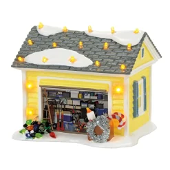 Christmas Vacation, The Griswold Holiday Garage, Snow Village , 4056686
