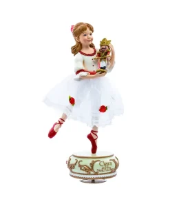 Clara With Nutcracker/Musical, F0309, Kurt Adler