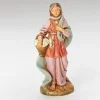 Claudia Woman With Flower 5", Fontanini, 54078