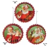 Coca-Cola® Santa Bottle Cap Ornaments