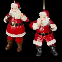 Coca-Cola® Santa With Coke, 2 Assorted, Cc2157