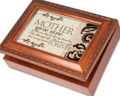 Cottage Garden Mother Mom In My Heart Forever Music Musical Jewelry Box Plays Wind Beneath Wings