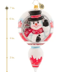 Cr, A Frosty Hello, 1020759, Christopher Radko