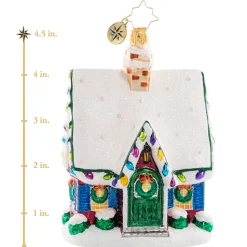 Cr, Adorably Adorned Cottage, 1020736, Christopher Radko