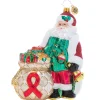 Cr, Aids Awareness Santa, 1021196, Christopher Radko