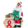 Cr, Aids Awareness Santa, 1021196, Christopher Radko