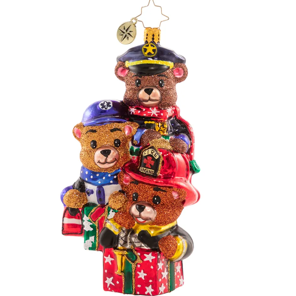 Cr, Beary Best Rescuers, 1020834, Christopher Radko