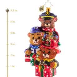 Cr, Beary Best Rescuers, 1020834, Christopher Radko