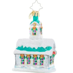 Cr, Boughs Of Holly Chapel Gem, 1021055, Christopher Radko