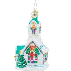 Cr, Boughs Of Holly Chapel Gem, 1021055, Christopher Radko