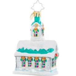 Cr, Boughs Of Holly Chapel Gem, 1021055, Christopher Radko