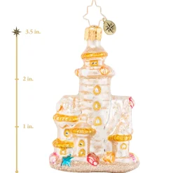 Cr, Castles In The Sand, Gem, 1020652, Christopher Radko