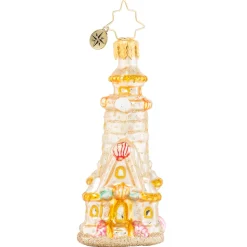 Cr, Castles In The Sand, Gem, 1020652, Christopher Radko