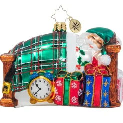 Cr, Catching Z's Mr. Claus, 1021093, Radko