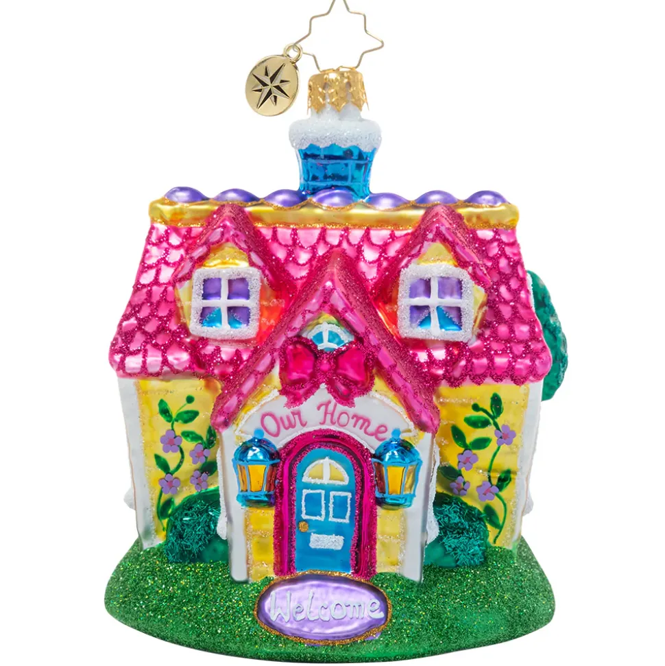 Cr, Cheery Country Cottage, 1021026, Radko