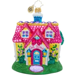 Cr, Cheery Country Cottage, 1021026, Radko