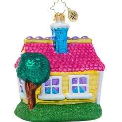 Cr, Cheery Country Cottage, 1021026, Radko