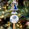 Cr, Chinoiserie Elegance Santa Finial, 1021534, Radko