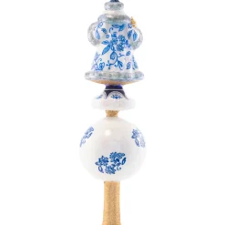 Cr, Chinoiserie Elegance Santa Finial, 1021534, Radko