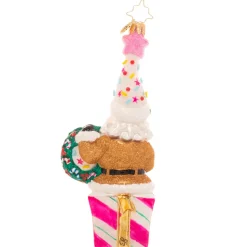 Cr, Christmas Confetti Santa, 1021314, Radko