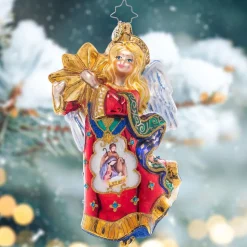 Cr, Christmas Star Angel, 1021443, Radko