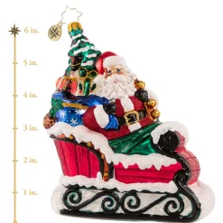 Cr, Countryside Sleigh Ride, 10208015, Christopher Radko