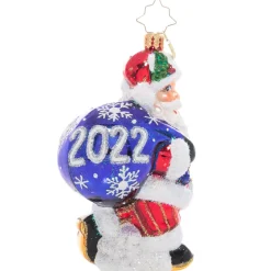 Cr, Dated Cheery Santa, 1021148, Radko