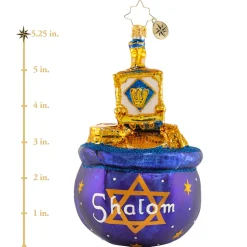 Cr, Dreidel Jackpot, 1020887, Christopher Radko