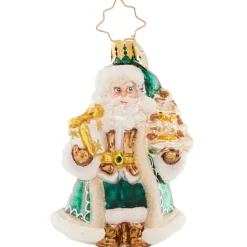 Cr, Emerald City Santa Gem, 1021422, Radko, Gem