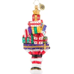 Cr, Gift Liftin' Santa, 1020695, Christopher Radko