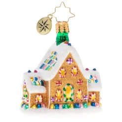 Cr, Gingerbread Dream Home, Gem, 1020136, Christopher Radko