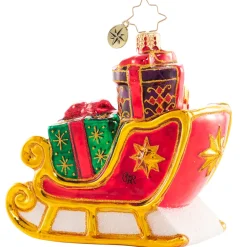 Cr, Glorious & Gilded Sleigh, 1020737, Christopher Radko