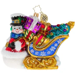 Cr, He Knows The Way By Sleigh, 1020513, Christopher Radko