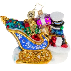 Cr, He Knows The Way By Sleigh, 1020513, Christopher Radko