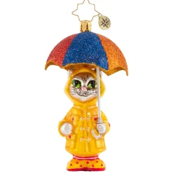 Cr, It's Raining Cats!, Gem, 1020646, Christopher Radko