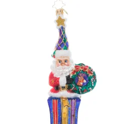 Cr, Merry & Bright Santa 1021313, Radko