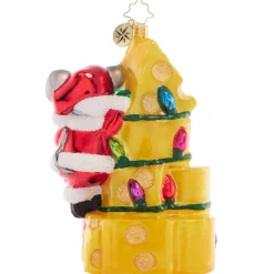 Cr, Merry Mouse Cheese Tree, 1021573, Radko
