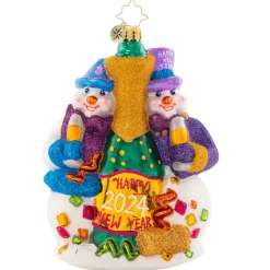 Cr, New Year's Toast, 1021675, Radko