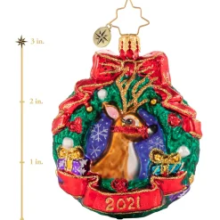 Cr, Oh Deer, What A Year!, Gem, 1020659, Christopher Radko