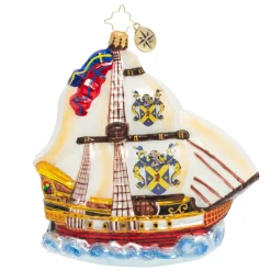 Cr, On The High Seas, 1020113, Christopher Radko