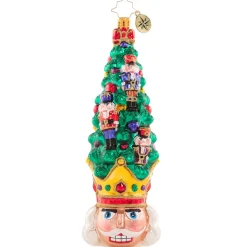 Cr, One Spruced Up Nutcracker, 1020747, Christopher Radko